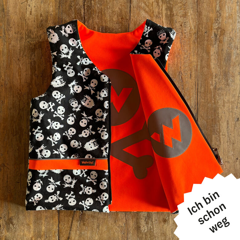 »Skully« Orange / 5 bis 8 Jahre