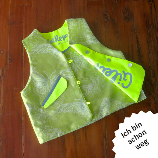 GiletRoyal »Limetterling« S bis M