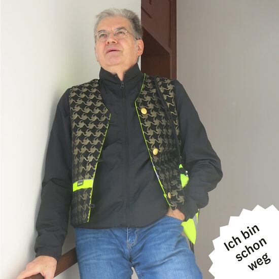 »Pepita« Yellow / M bis L