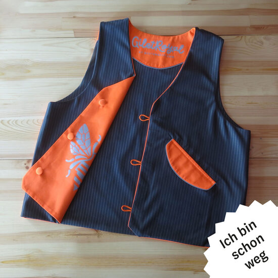 GiletRoyal »Johannes« Orange / XL bis XXL