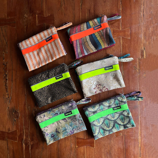 MiniBags mit Logoleiste in Orange, Gelb oder Grün