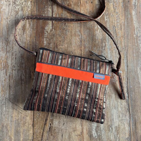 ShoulderBag light Kupfer/Orange (27 x 21 cm)