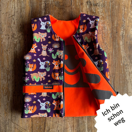 »Fox & Friends« Orange / 4 bis 5 Jahre