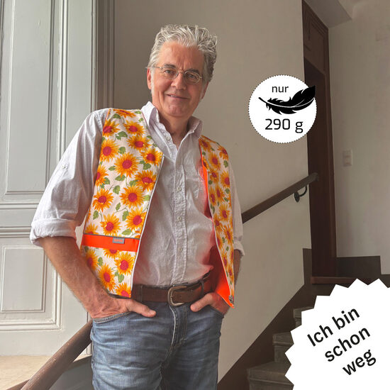 »SunFlower« Orange, Light, / M bis L