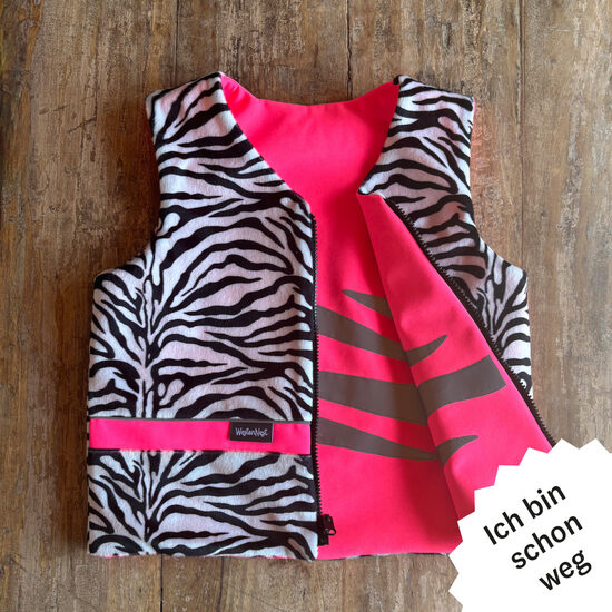 »Zebra« Pink / 6 bis 8 Jahre
