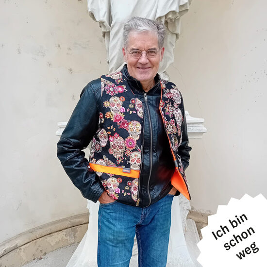 »LosMuertos« Orange / L bis XL