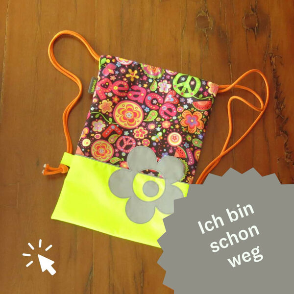 HipsterBag »Love & Peace« Small