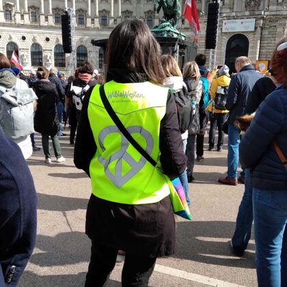 WildeWeste »LoveParade« Rückenansicht mit Reflektor