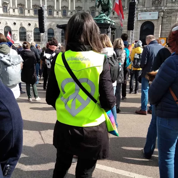 WildeWeste »LoveParade« Rückenansicht mit Reflektor